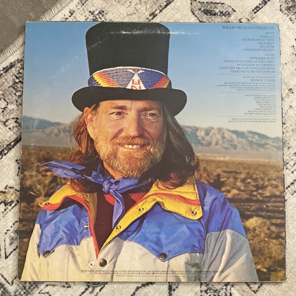 Willie Nelson Stardust Vinyl